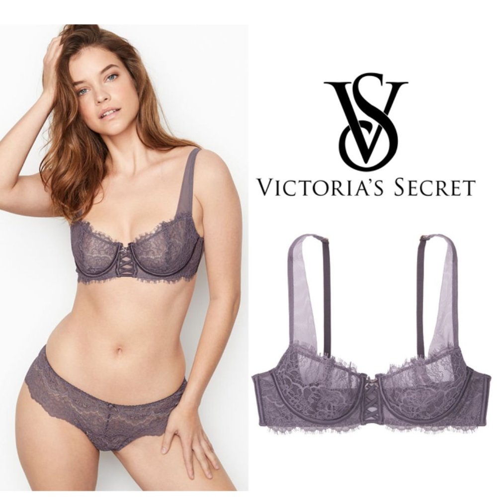 Victoria's Secret Wicked Unlined Lace-up Balconette Bra